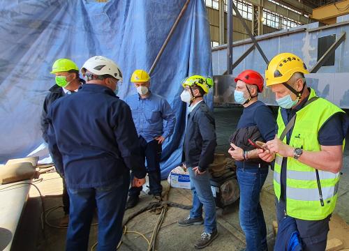 Visita presso l’Arsenale di Fincantieri a Trieste