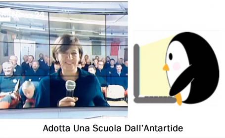 Collegamento con l'Antartide- sa la presso Mario Zucchelli